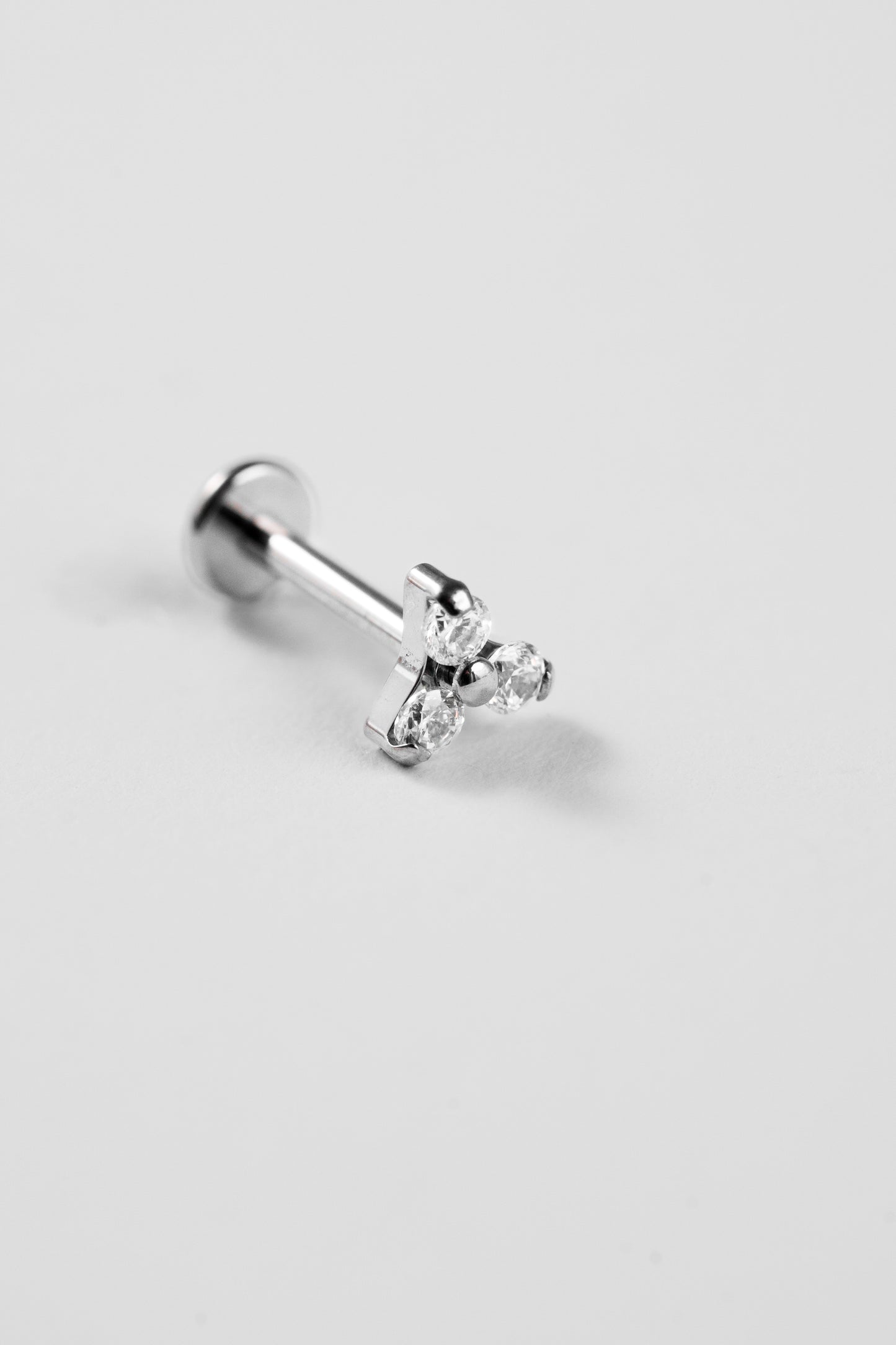 Crystal Trinity Stud