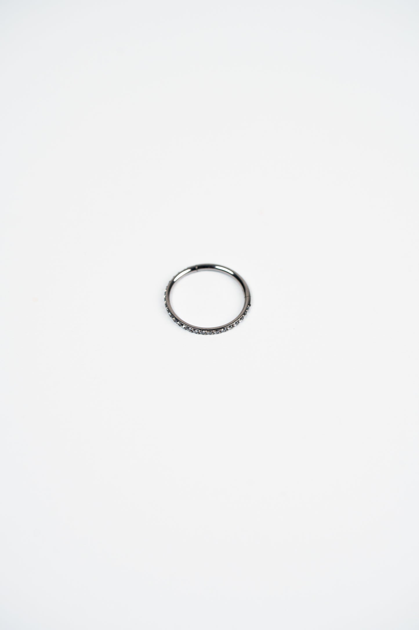 TWINS Crystal Line Hoop