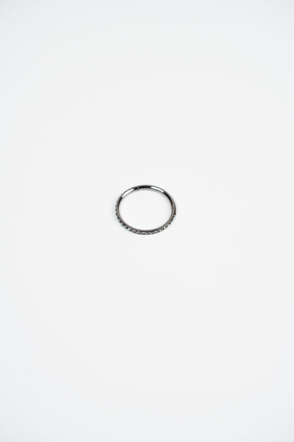 TWINS Crystal Line Hoop