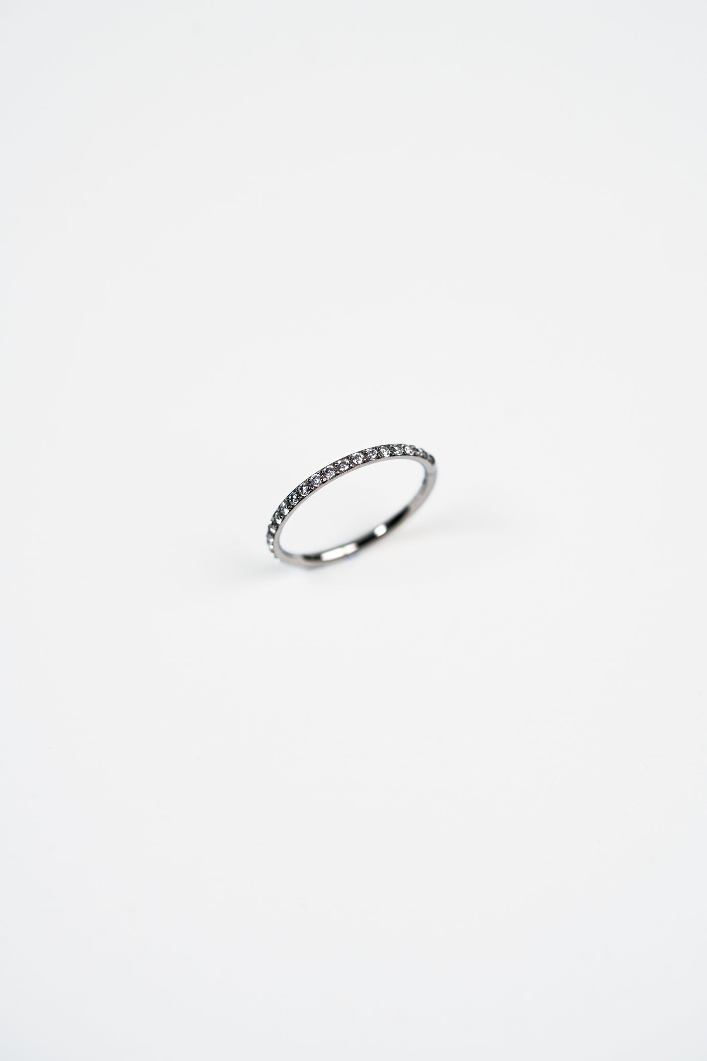 TWINS Crystal Line Hoop