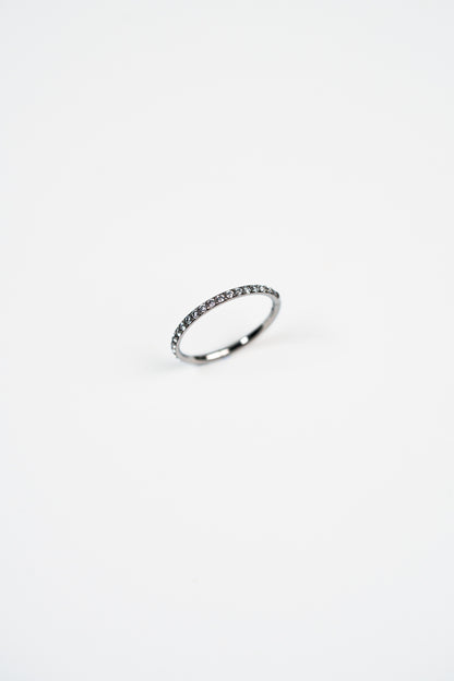 TWINS Crystal Line Hoop
