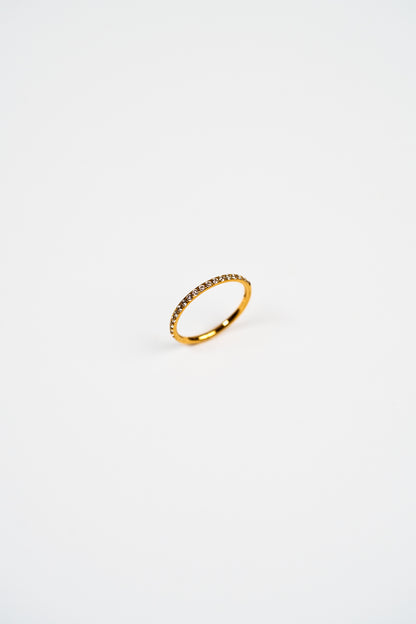 TWINS Crystal Line Hoop