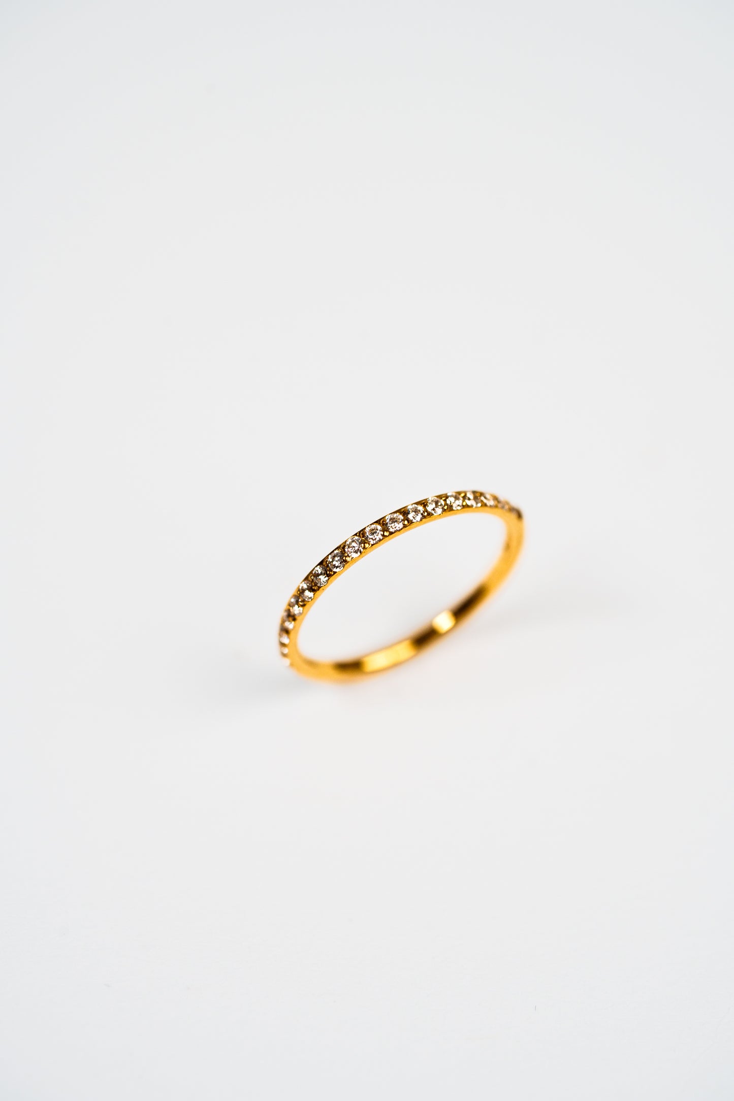 TWINS Crystal Line Hoop