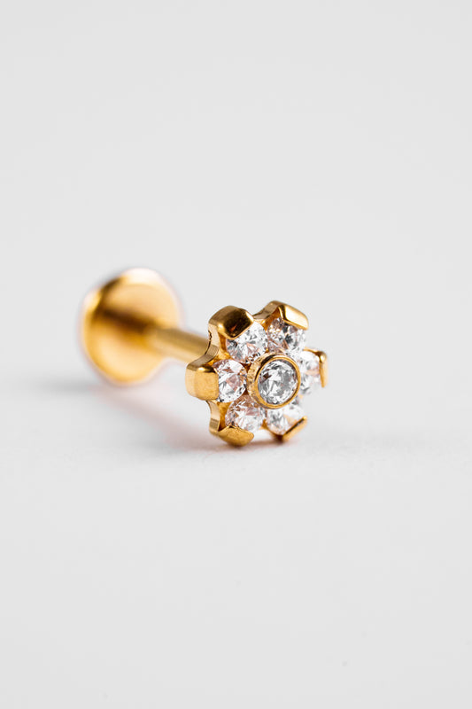 TWINS Crystal Blossom Stud