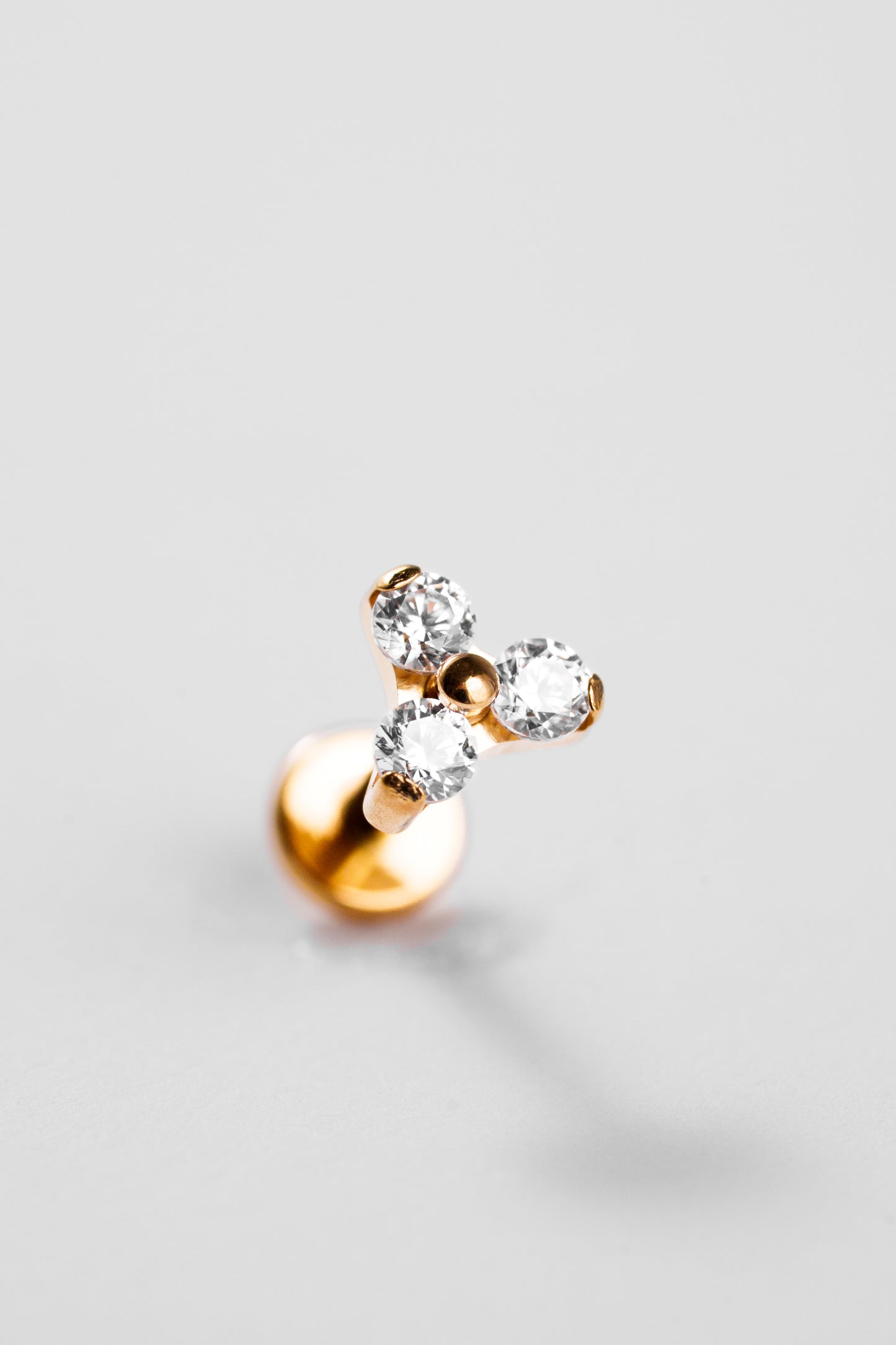 Crystal Trinity Stud