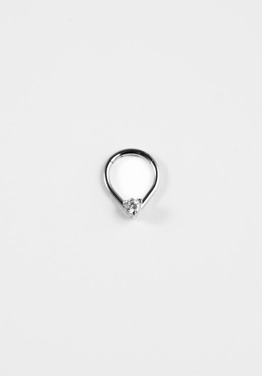 Titan Piercing – V-Shape Crystal
