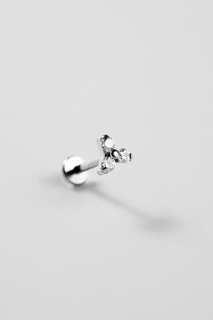 TWINS Trinity Crystal Stud