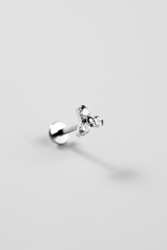 Crystal Trinity Stud