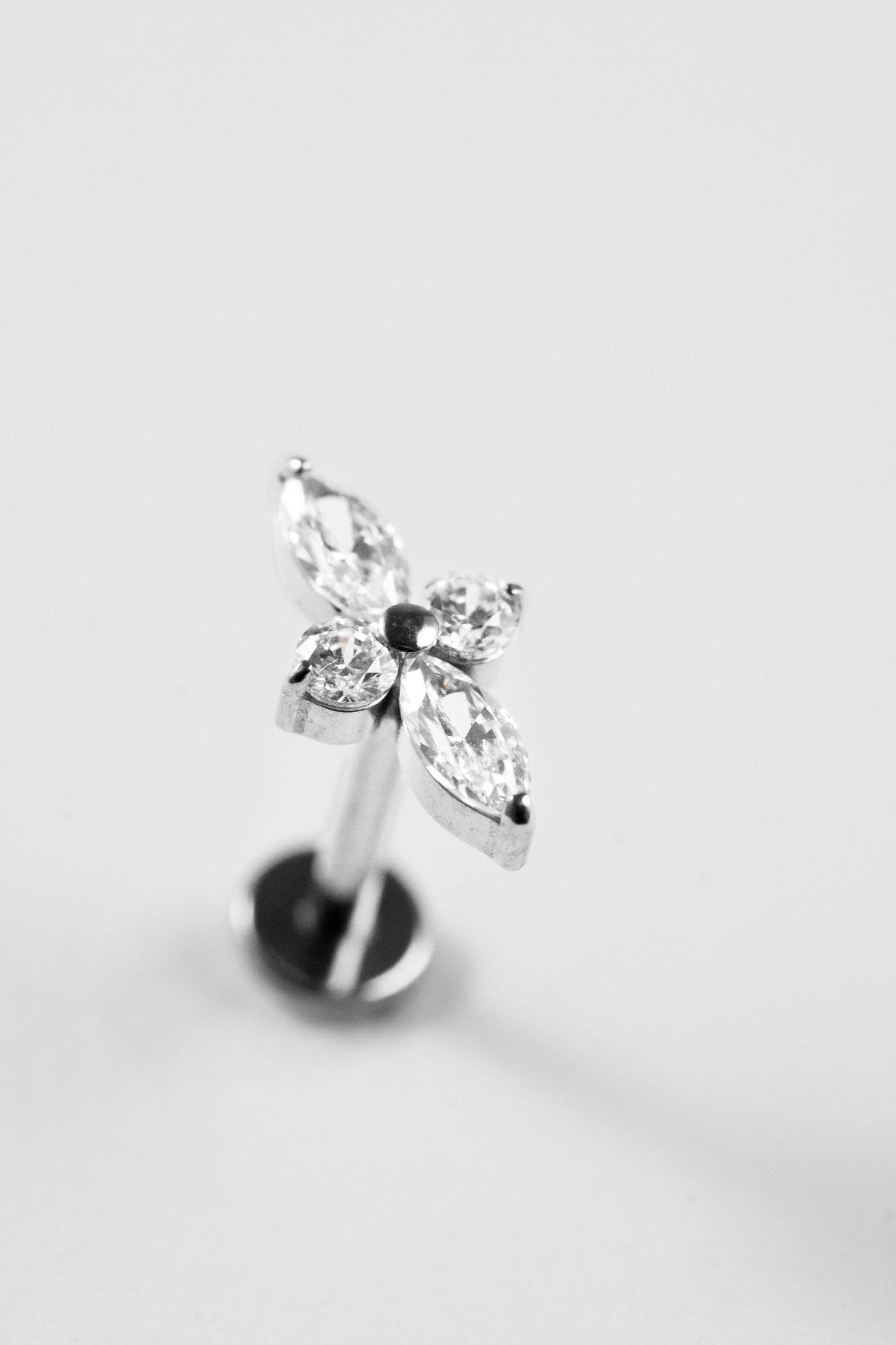 Crystal Cross Stud