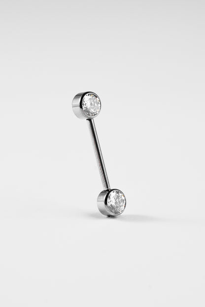 TWINS Crystal Nipple Bar