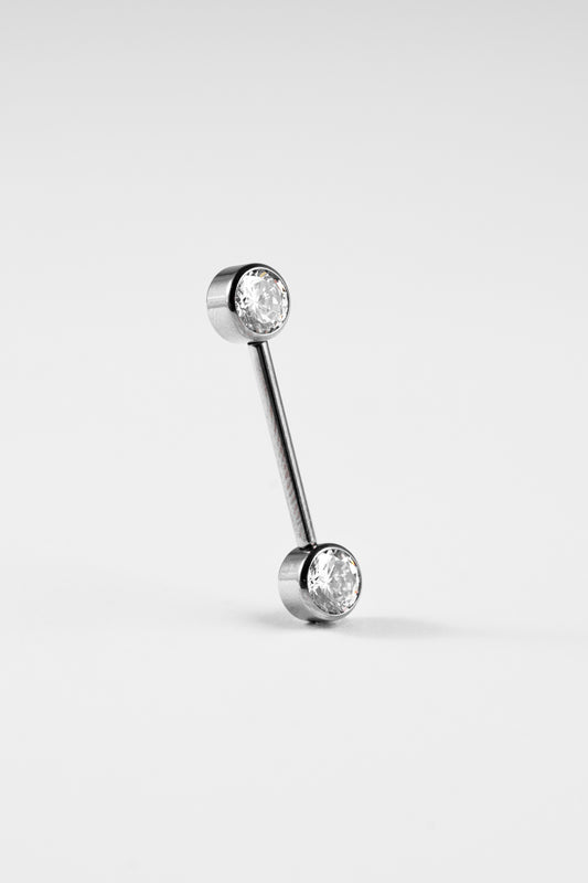 Crystal Nipple Barbell