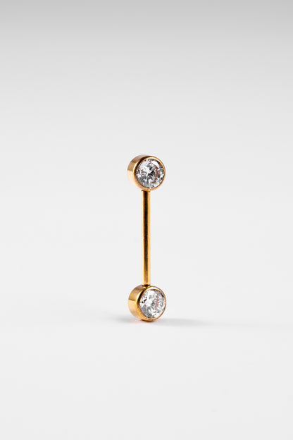 TWINS Crystal Nipple Bar