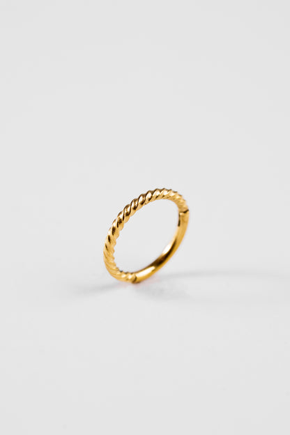 Twisted Elegance Hoop