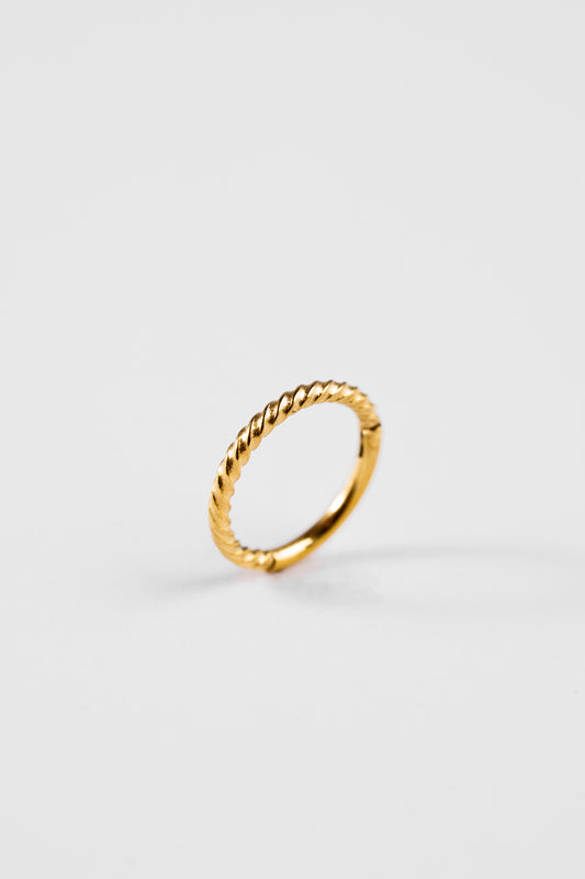 Twisted Elegance Hoop