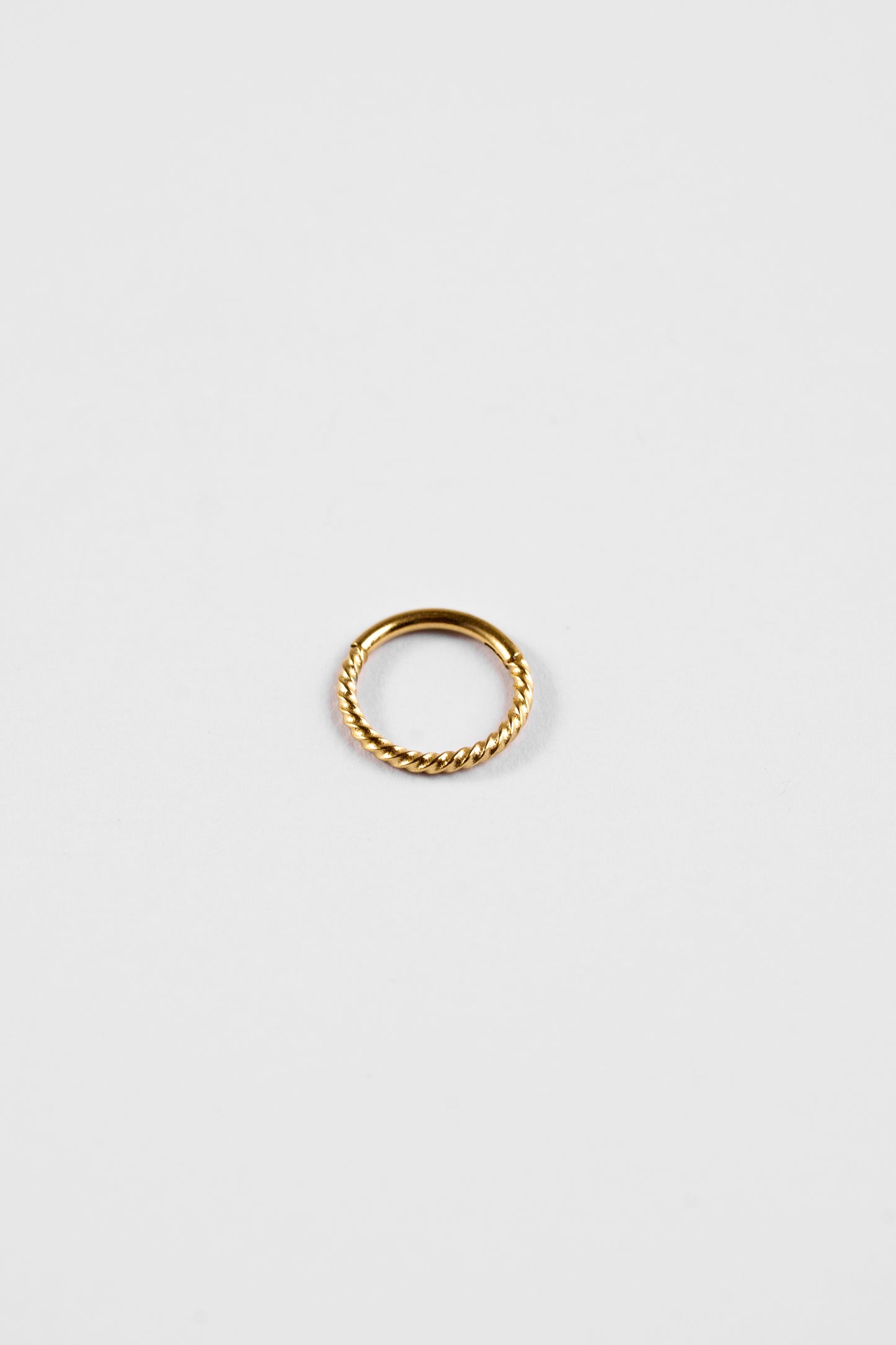 Twisted Elegance Hoop