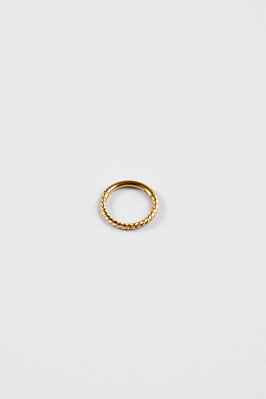 Twisted Elegance Hoop