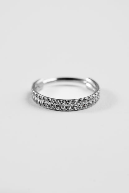 TWINS Royale Crystal Hoop