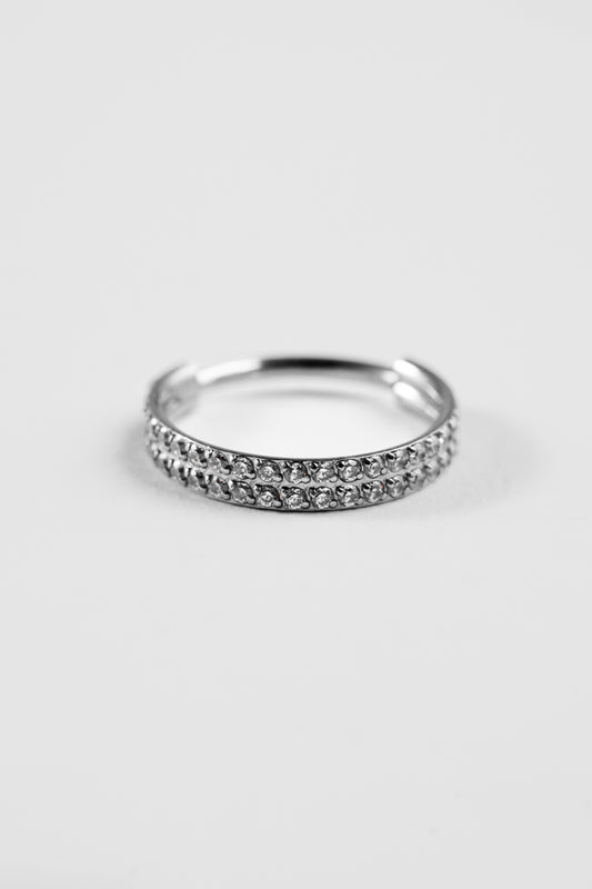 Crystal Double Row Clicker