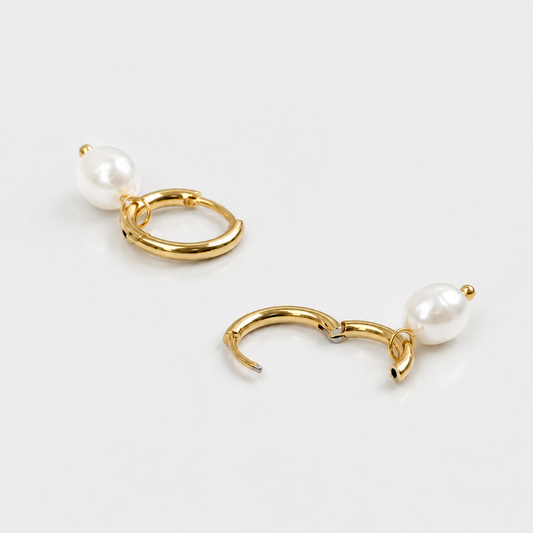 Pearl Essence Hoops