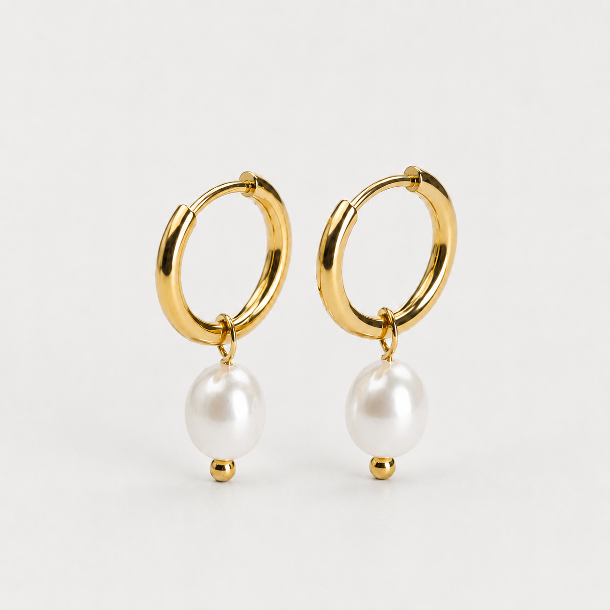 Pearl Essence Hoops