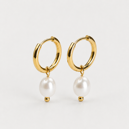 Pearl Essence Hoops