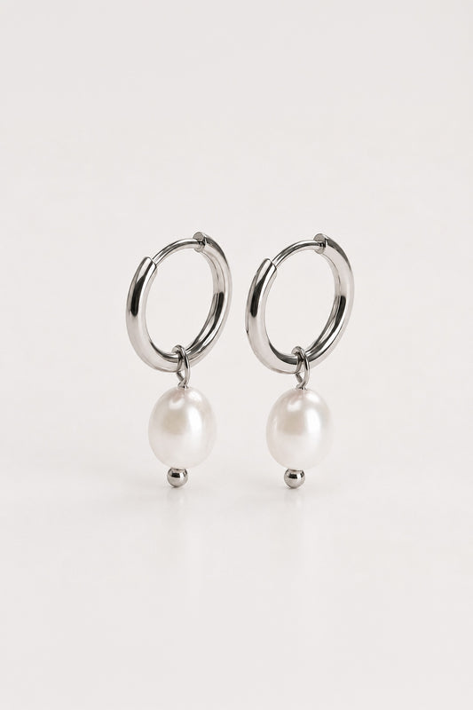 Pearl Essence Hoops