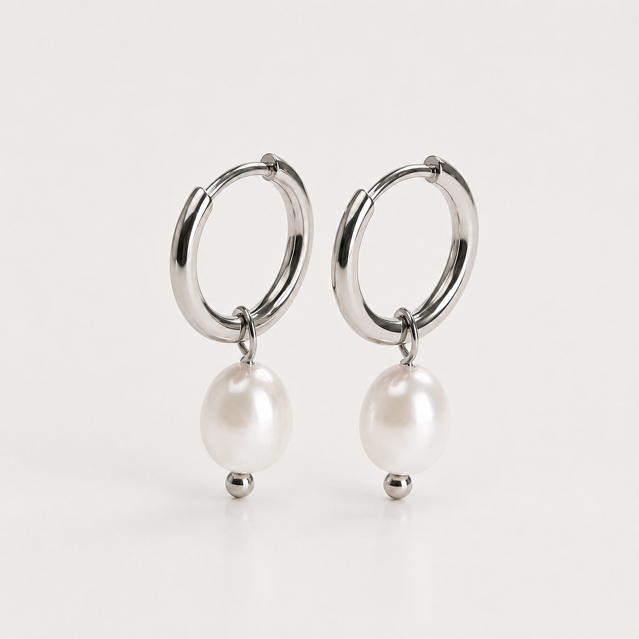 Pearl Essence Hoops